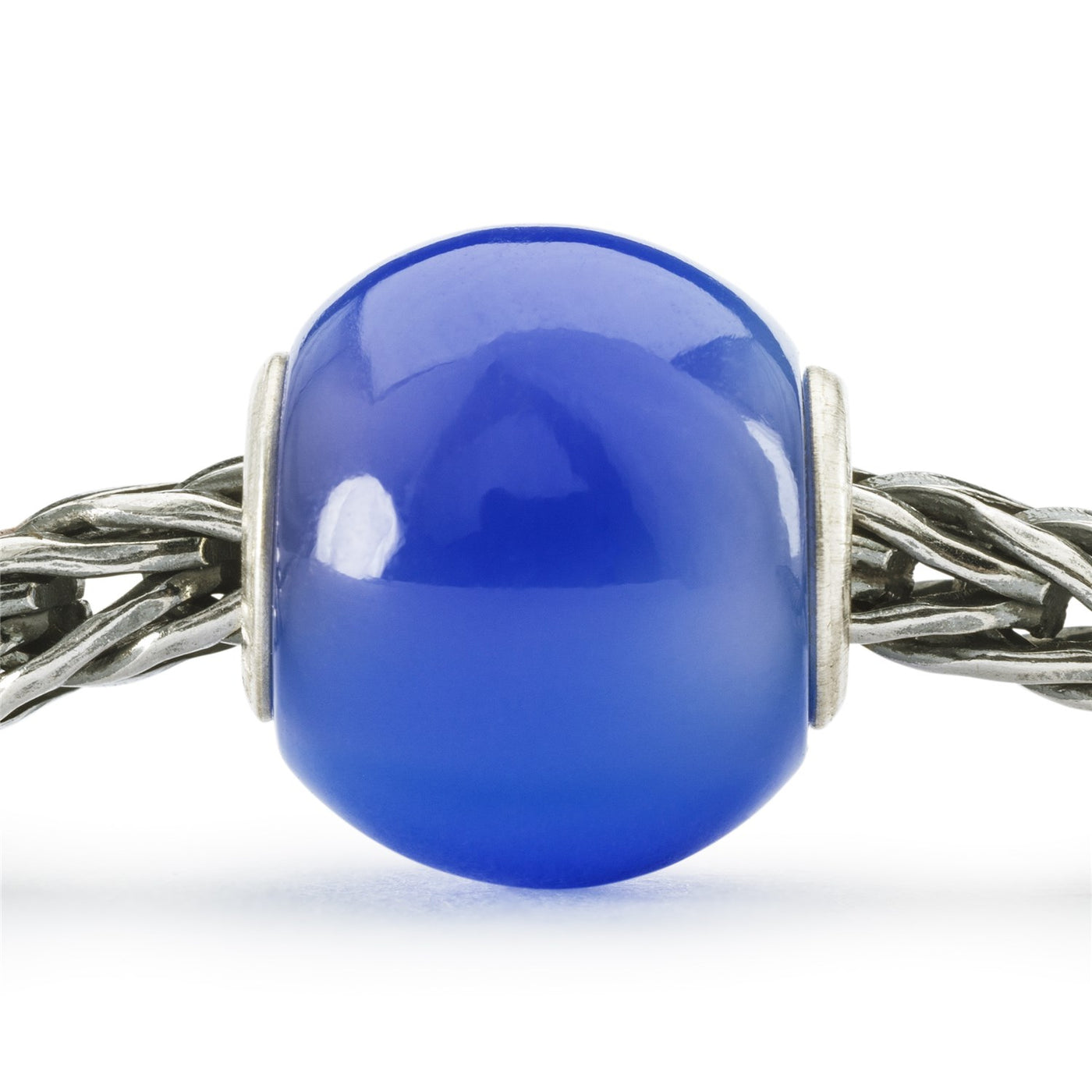 Agate bleue ronde