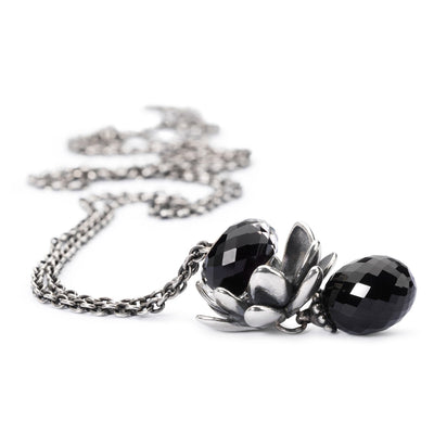 Sterling zilveren collier met onyx