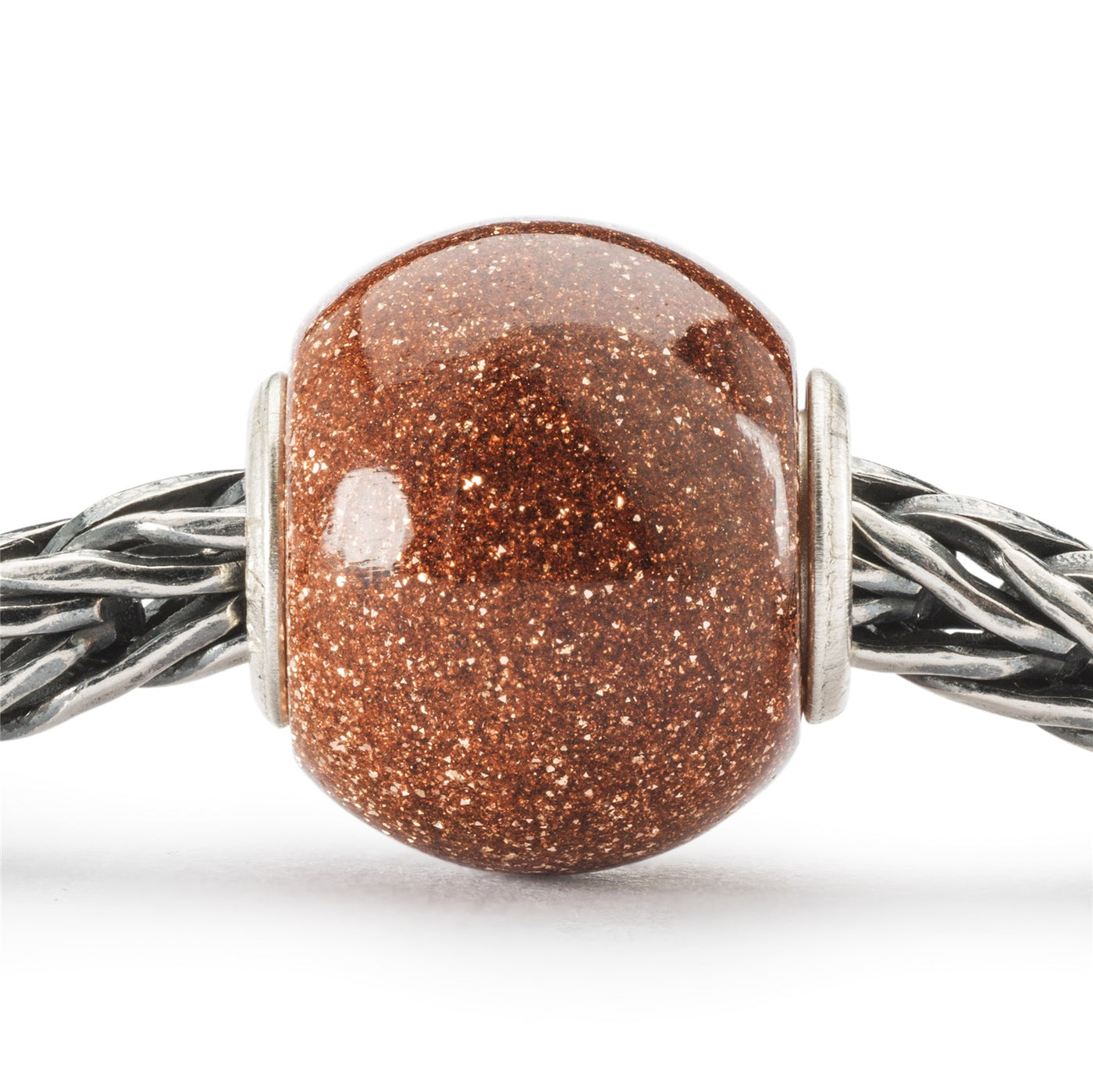 Bruine goudsteen, rond