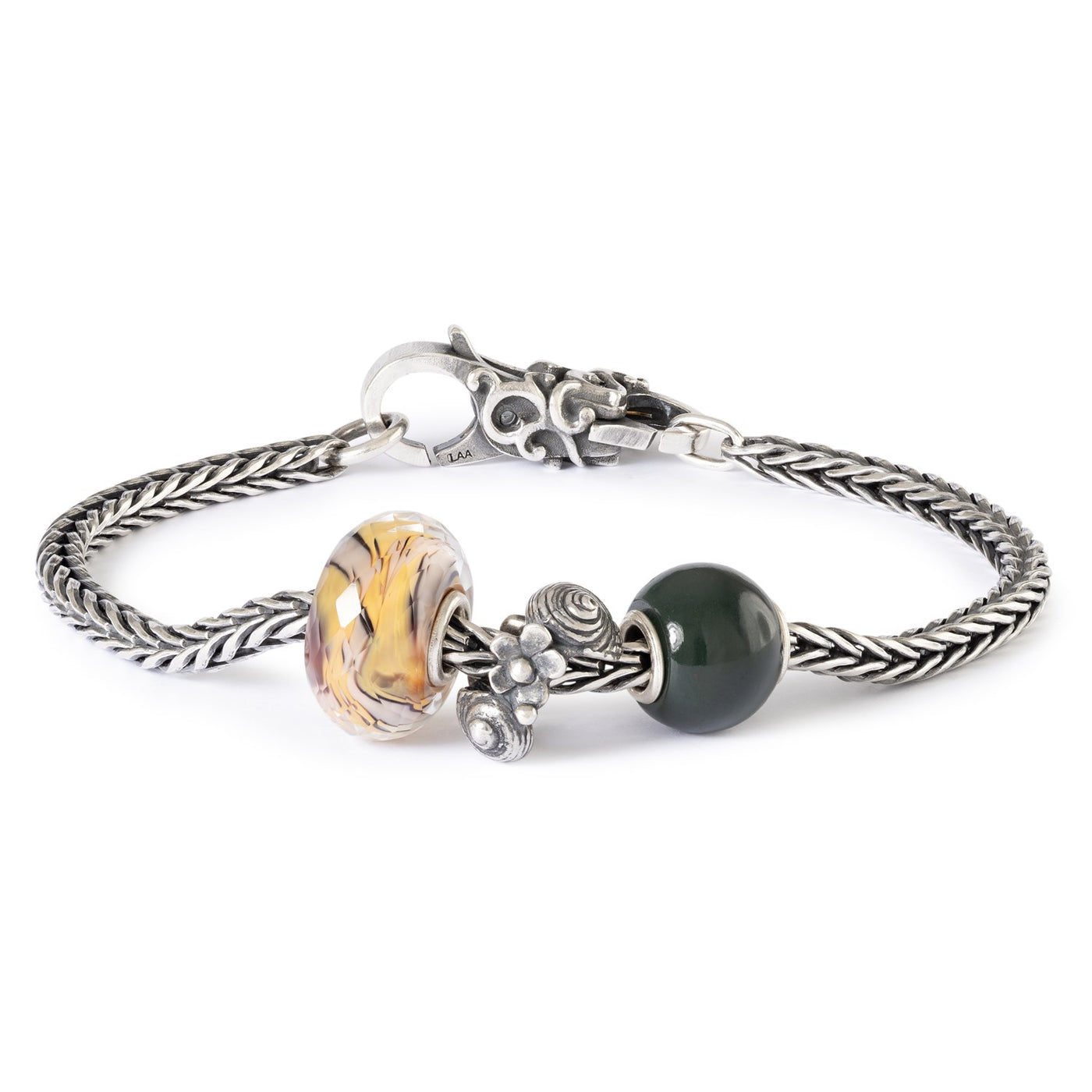 Groene chalcedoon, rond