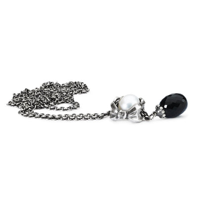 Sterling zilveren collier met onyx