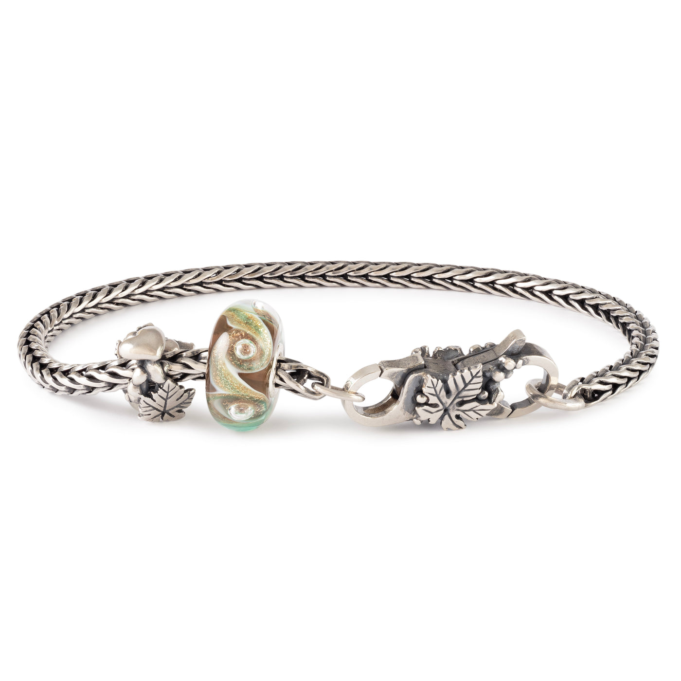 Kastanje hart armband