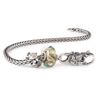 Kastanje hart armband