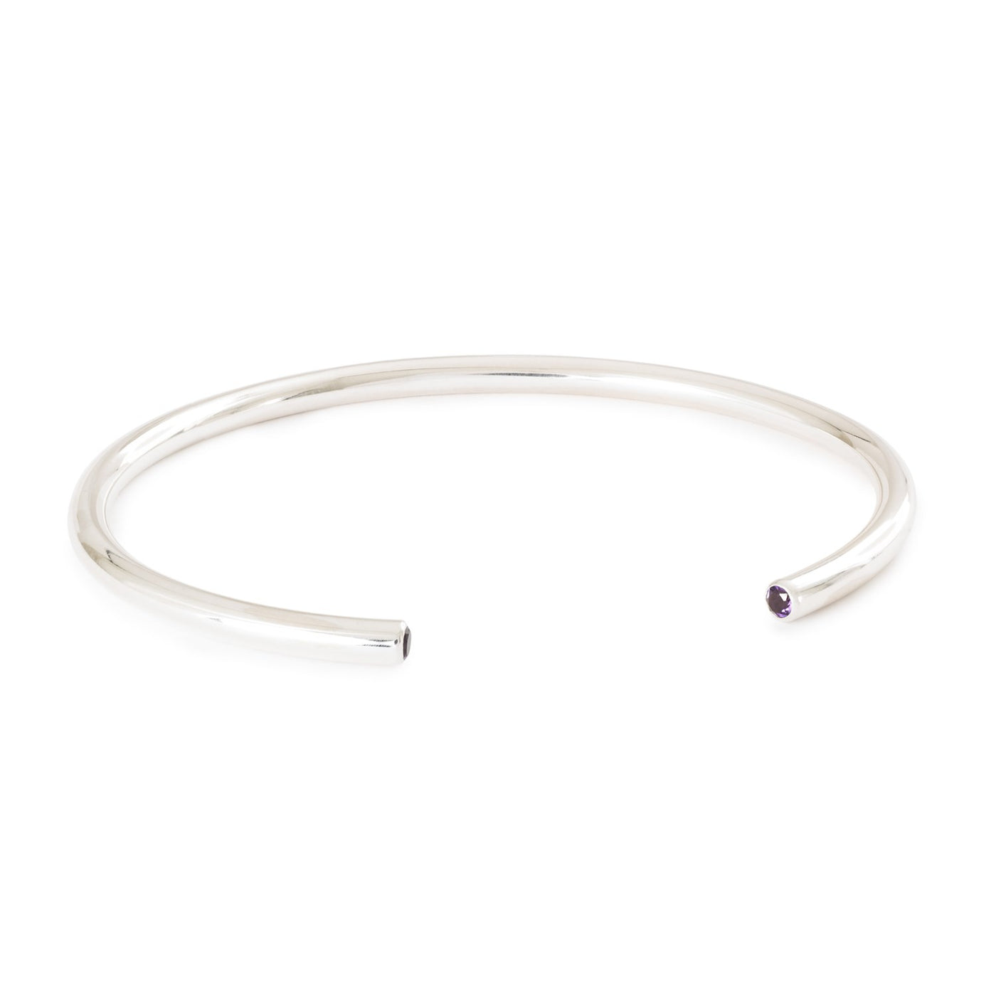 Amethist kracht bangle