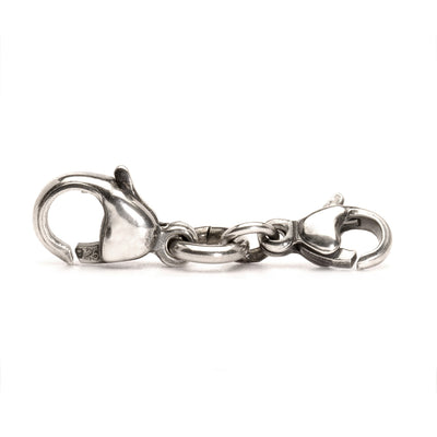 Fermoir double, argent